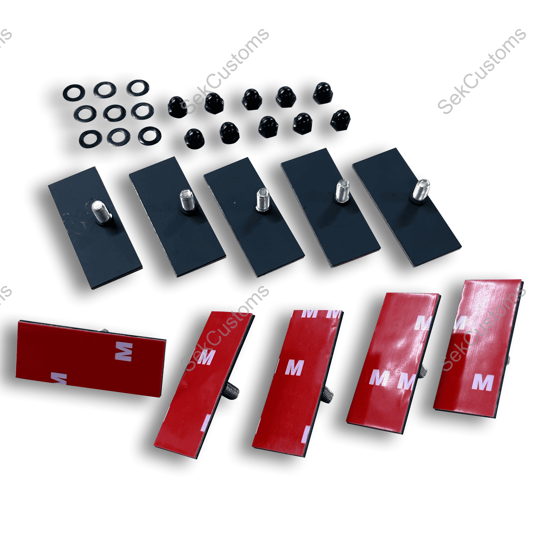 Hardware for easy body parts installation.– SekCustoms
