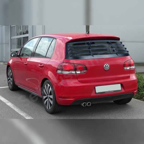 VW Golf MK6 Rear Window Louver