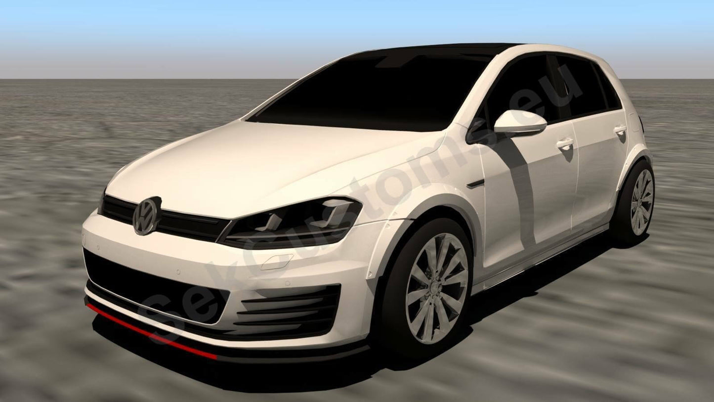 VW Golf MK7 Fender Flares
