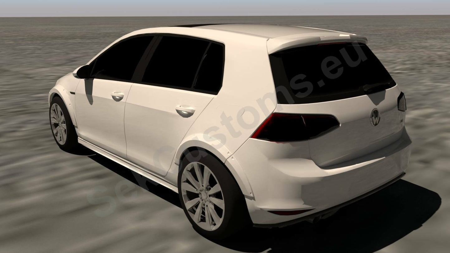 VW Golf MK7 Fender Flares