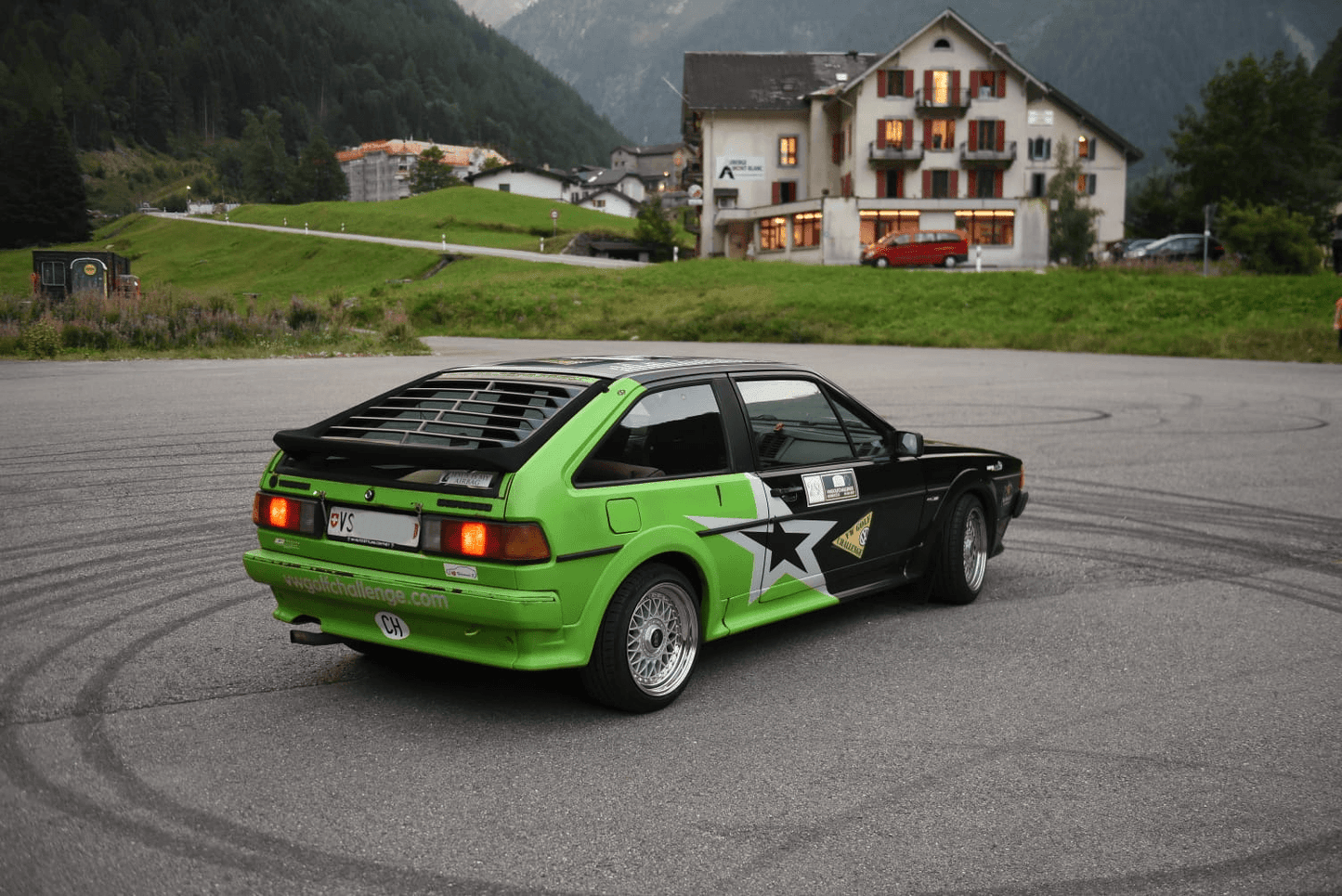 VW Scirocco MK2 Rear Window Louver
