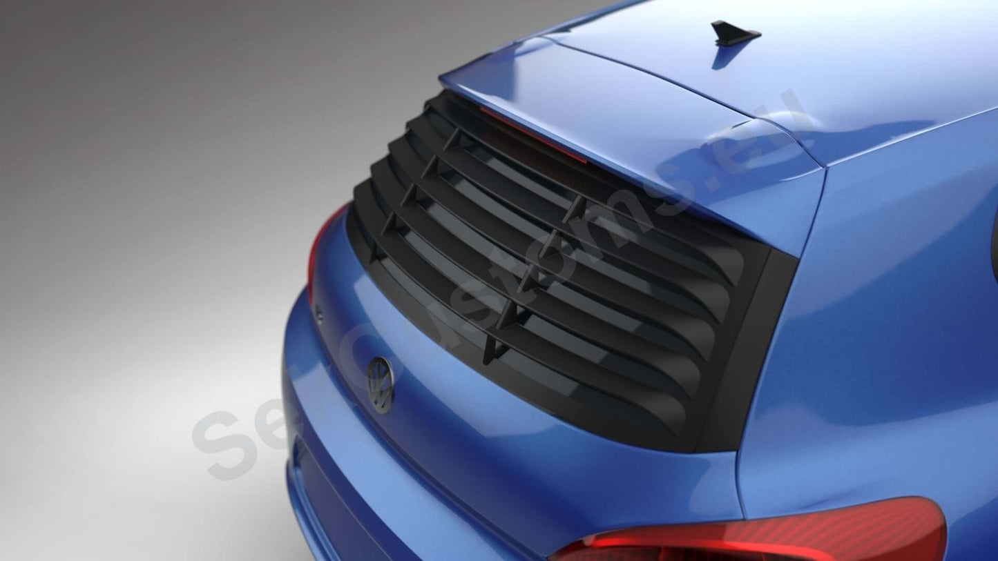 VW Scirocco Rear Window Louver