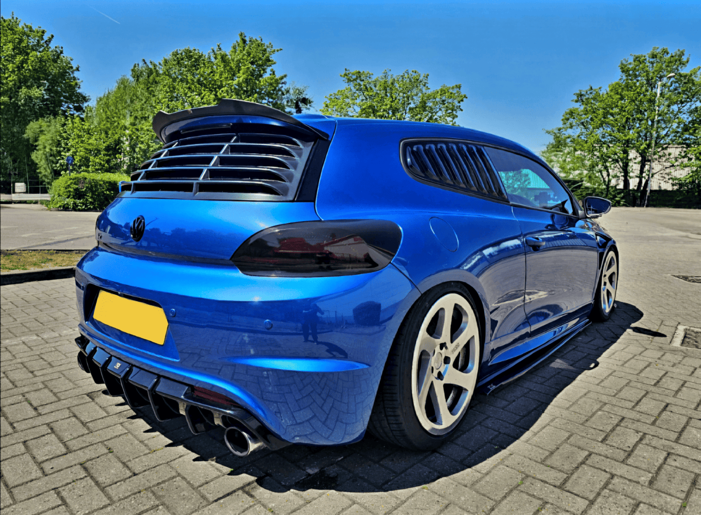 VW Scirocco Rear Window Louver