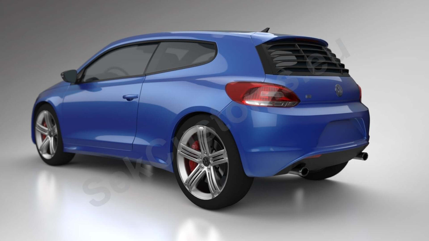 VW Scirocco Rear Window Louver