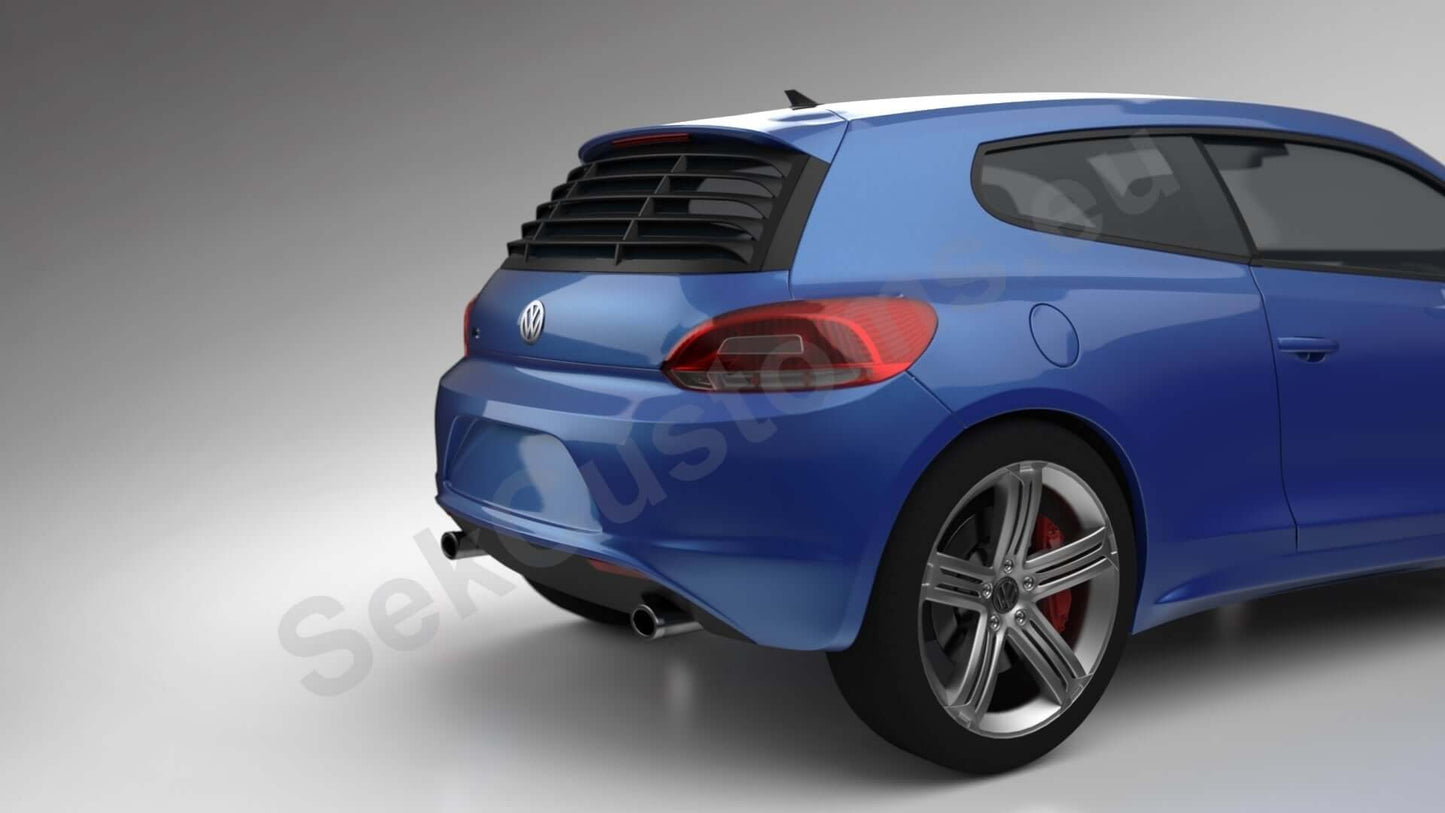 VW Scirocco Rear Window Louver