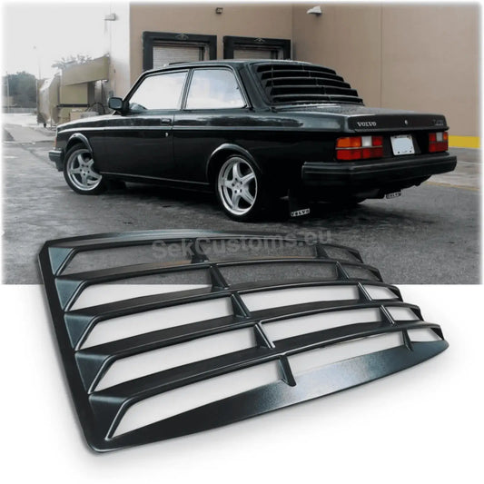 Volvo 242 Rear Volvo Body Parts - Window Louvers, Rear Window Grilles for retro Volvo ...
