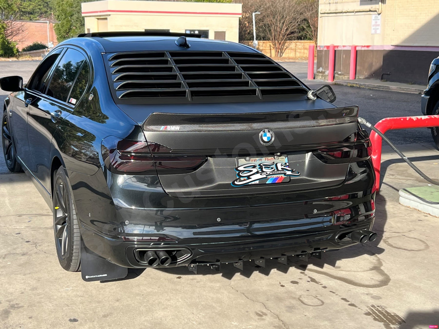 BMW 7 Series G11 Rear Window Louver