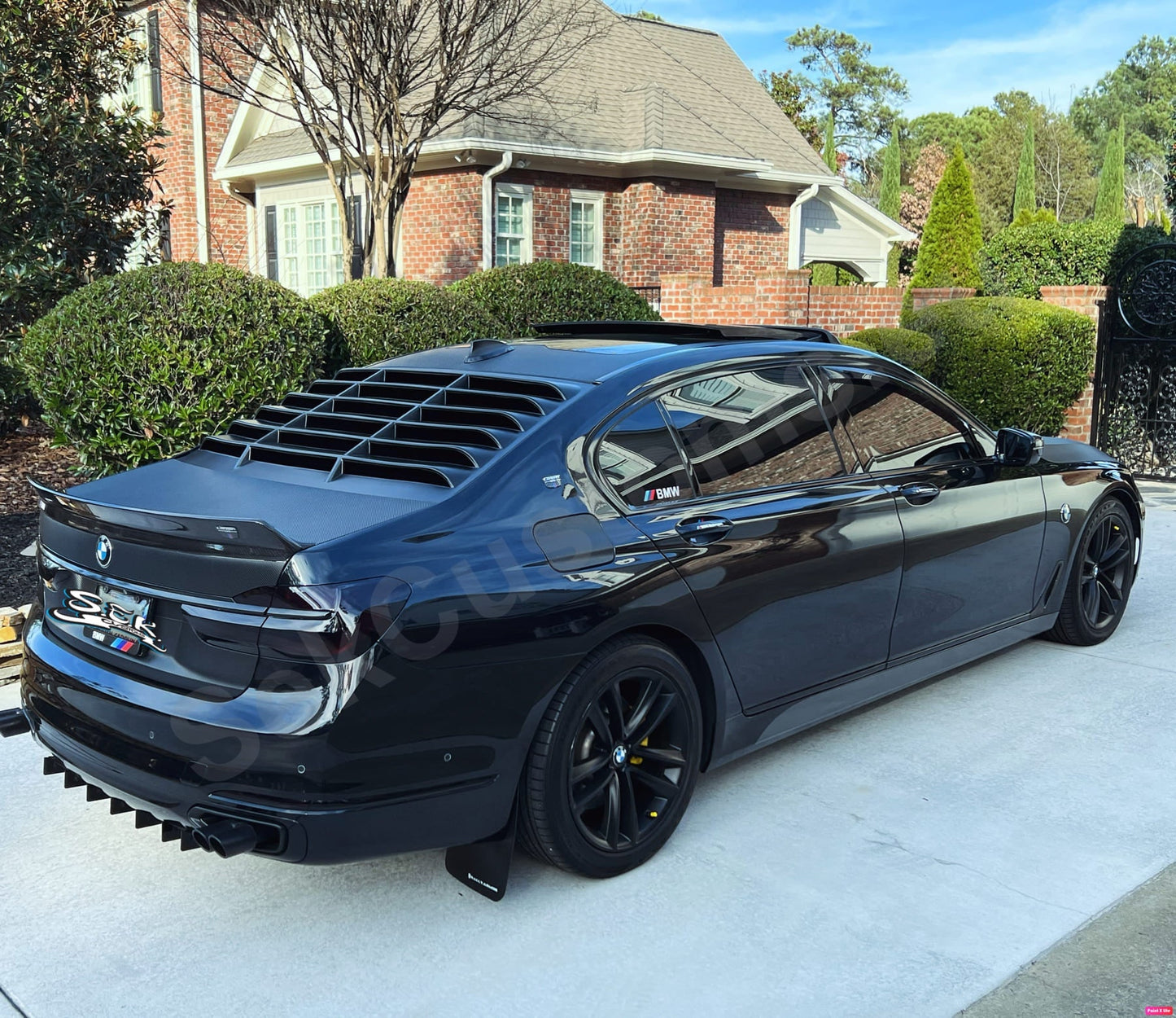 BMW 7 Series G11 Rear Window Louver