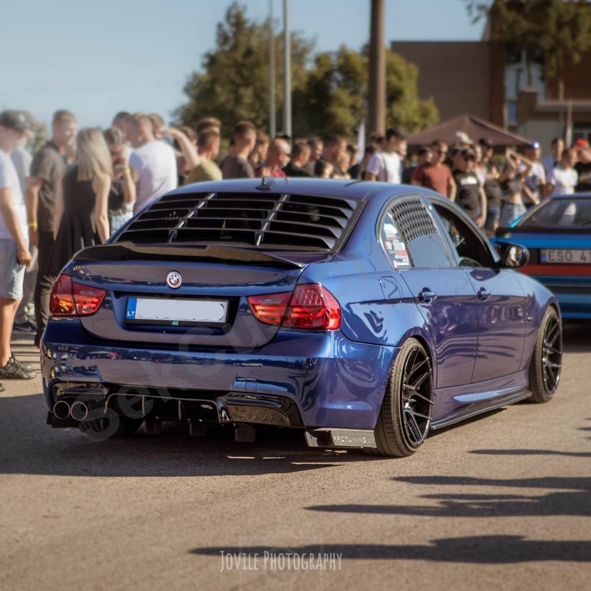 BMW E90 Rear Window Louver