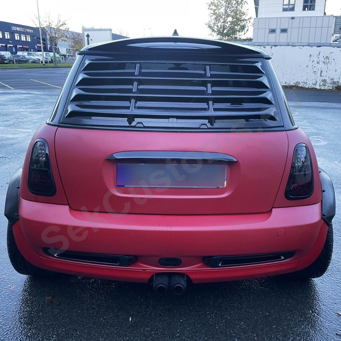 Mini Cooper Rear Window Louver