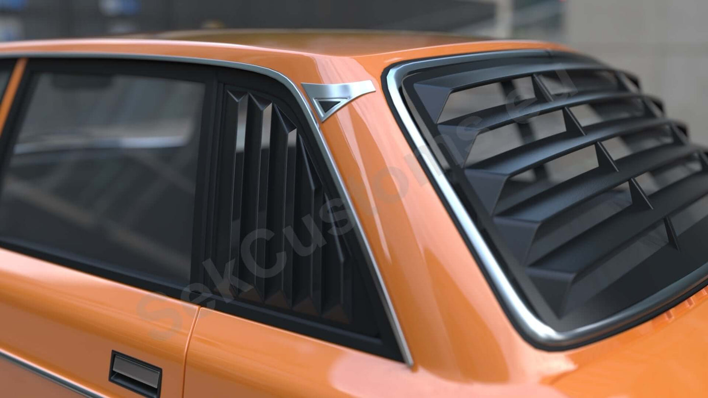 Volvo 200 Series Side Quarter Window Louvers